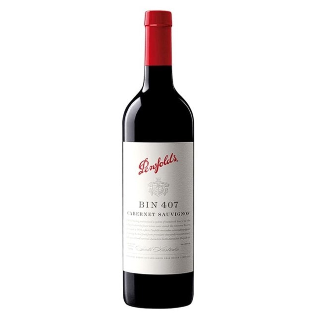 奔富 Bin407卡本內蘇維濃紅酒2019 PENFOLDS BIN 407 CABERNET SAUVIGNO2017