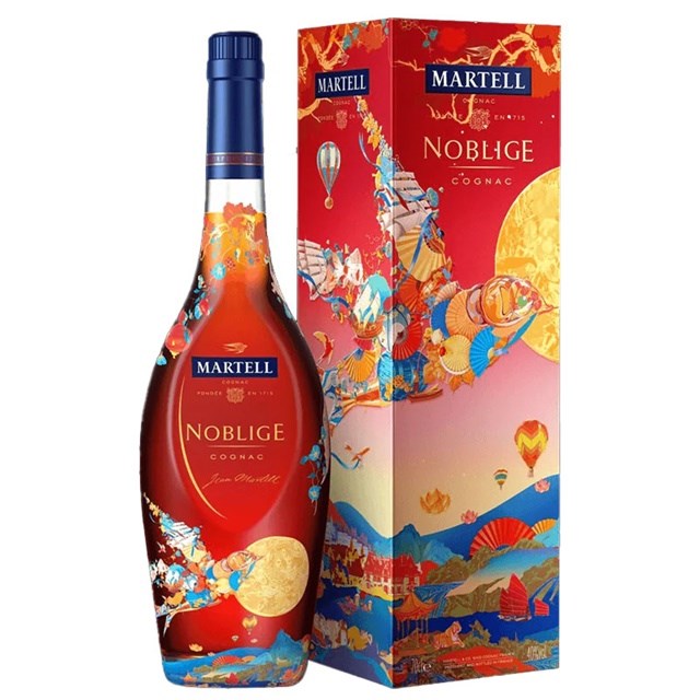 馬爹利名仕Jacky Tsai中秋限量瓶MARTELL NOBLIGE COGNAC JACKY TSAI