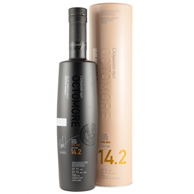 奧特摩 14.2蘇格蘭大麥 單一純麥威士忌 Bruichladdich Octomore Edition 14.2 Super Heavily Peated Single Malt Scotch Whisky