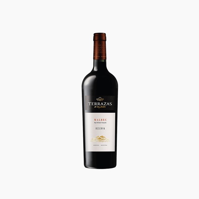 台階酒廠典藏馬爾貝克紅葡萄酒TERRAZAS RESERVA MALBEC