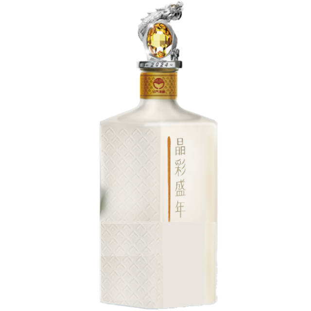 金門酒廠晶彩盛年祥龍昂首燦金豐年