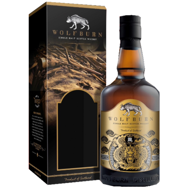 古狼 2024龍年生肖特別版(金龍年限定)Wolfburn Chinese New Year 2024 Limited Edition - Year Of dragonr