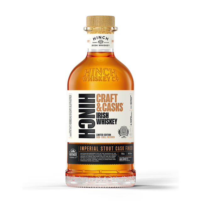 星崎司陶特桶愛爾蘭威士忌Hinch Craft & Casks Irish Whiskey Imperial Stout Finish (Limited Edition)