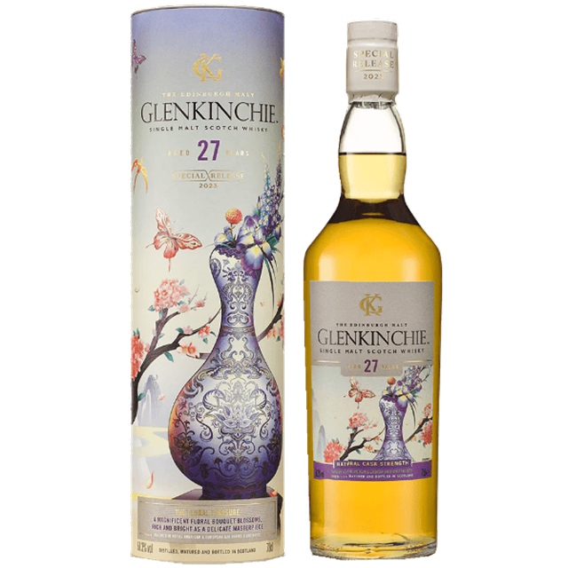 格蘭昆奇 27年限量原酒花卉寶藏–帝亞吉歐2023臻選系列無垠之旅Glenkinchie 27 Year Old Single Malt Scotch Whisky Special Releases 2023