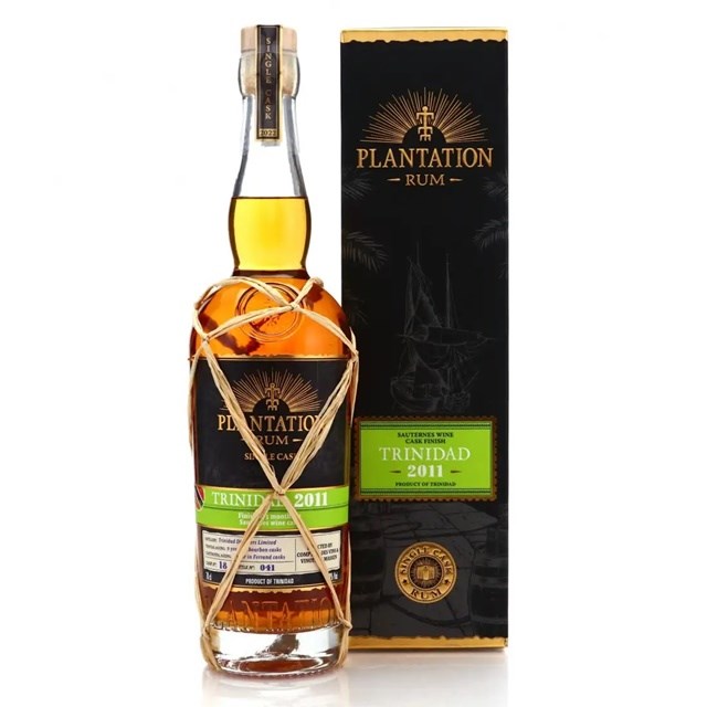 普雷森2011單桶蘭姆-勃根地紅酒桶過桶Plantation Single Cask Rum2011 Trinidad Burgundy Wine Cask Finished