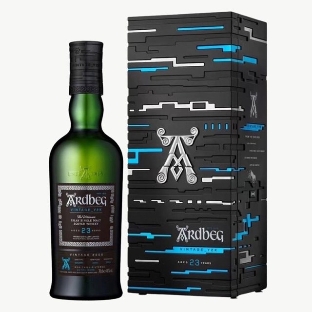 雅柏艾雷 23年Ardbeg Vintage Y2KARDBEG VINTAGE Y2K 23Y ISLAY SINGLE MALT SCOTCH WHISKY