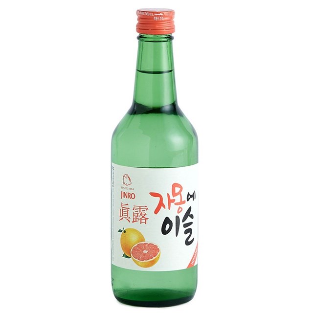 真露葡萄柚燒酒