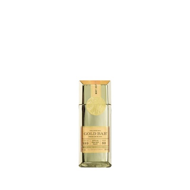 美金條納帕谷紅酒桶威士忌Gold Bar Blended Whiskey Finishes in California Casks
