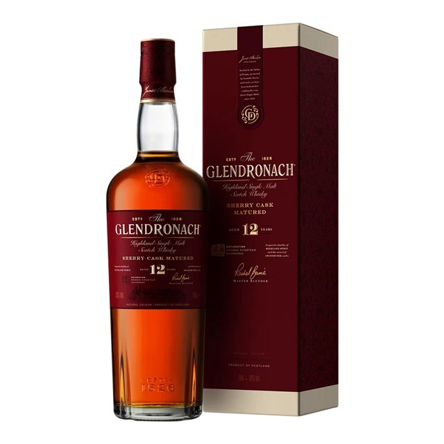 格蘭多納12年單一麥芽威士忌-新包裝 THE GlenDronach 12 Years Single Malt Scotch Whisky