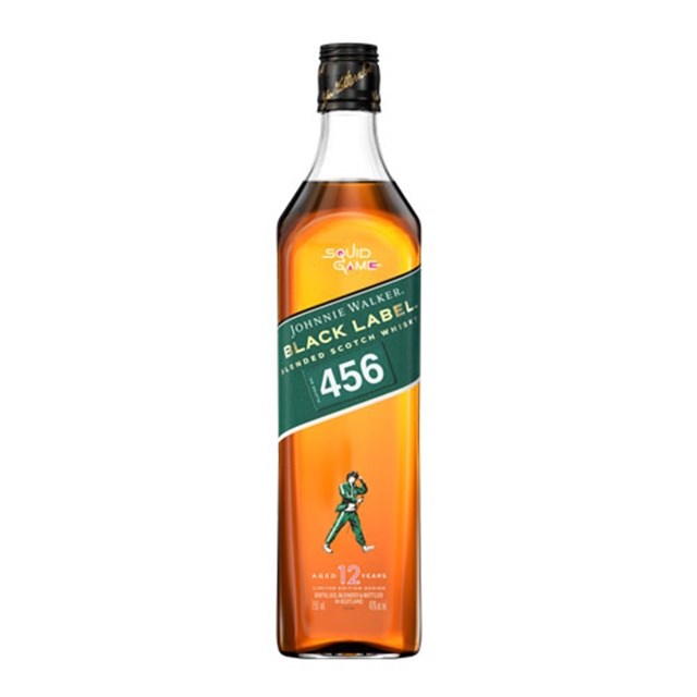 約翰走路黑牌魷魚遊戲限定版 Johnnie Walker Black Label 12Y Squid Game Limited Edition