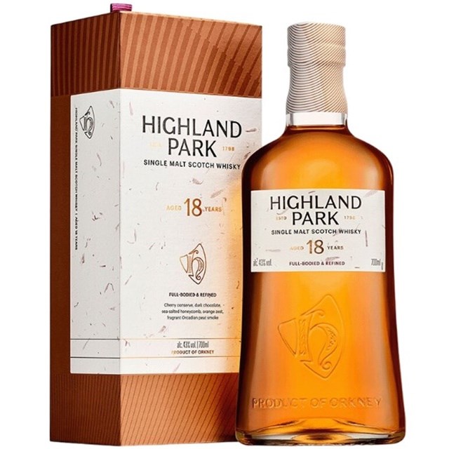 高原騎士18單一麥芽威士忌(新包裝)Highland Park 18 year old Single Malt Scotch Whisky