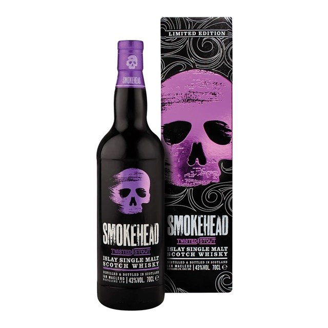 蘇魔克黑啤酒桶風味桶單一麥芽威士忌 SMOKEHEAD Twisted Stout ISLAY SINGLE MALT SCOTCH WHISKY