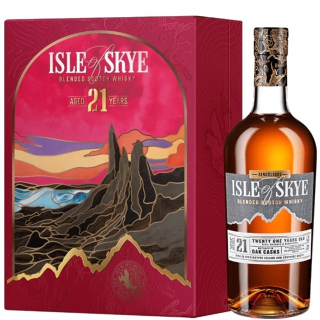 天空之島 21年調和威士忌(2024春節禮盒)  Isle of Skye 21 Years Blended Scotch Whisky