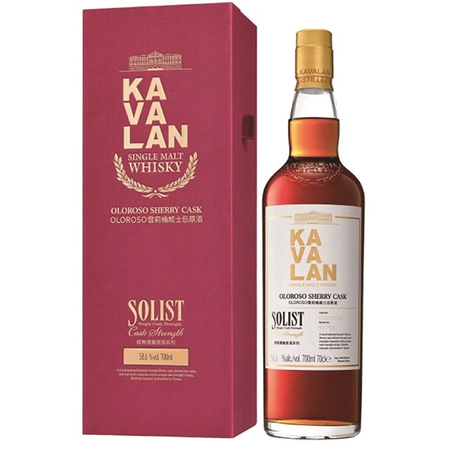 噶瑪蘭經典獨奏 Oloroso雪莉桶原酒單一麥芽威士忌Kavalan Solist Oloroso Sherry Single Cask StrengthSingle Malt Whisky