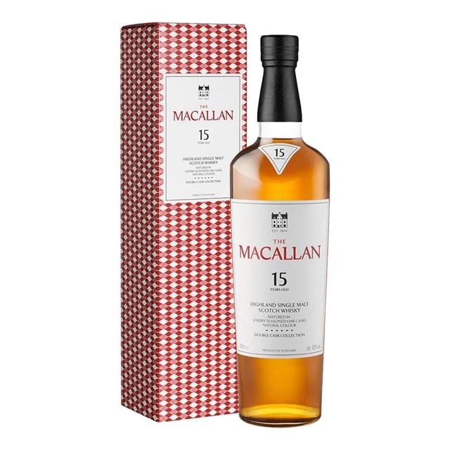 麥卡倫雙雪莉桶15年 單一麥芽威士忌2025年 The Macallan Double Cask 15 Years Old Single Malt Whisky