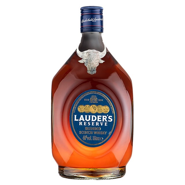 勞德老爺極品RESERVE蘇格蘭威士忌 1L-牛轉乾坤版Lauder's Finest Blended Scotch Whisky