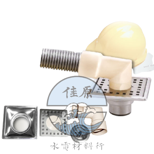 兩用型分離落水頭10*10CM