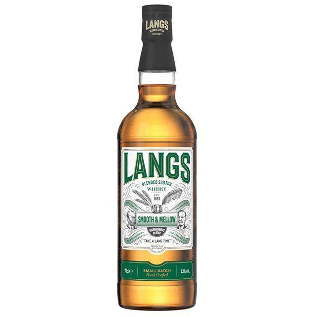 雙人牌綠標蘇格蘭威士忌 LANGS SMOOTH & MELLOW BLENDED SCOTCH WHISKY