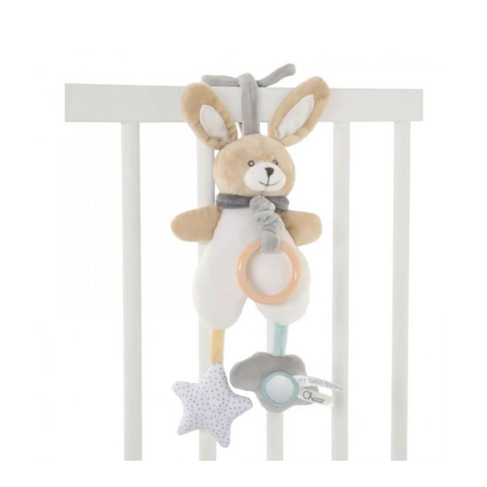 chicco 甜蜜小兔音樂吊鈴