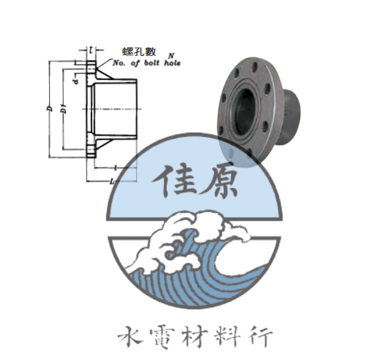 南亞法蘭接頭+墊片