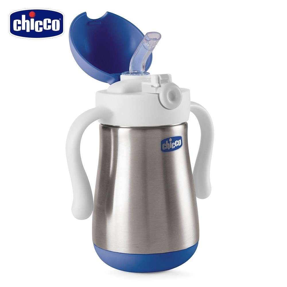 chicco 不鏽鋼吸管練習杯