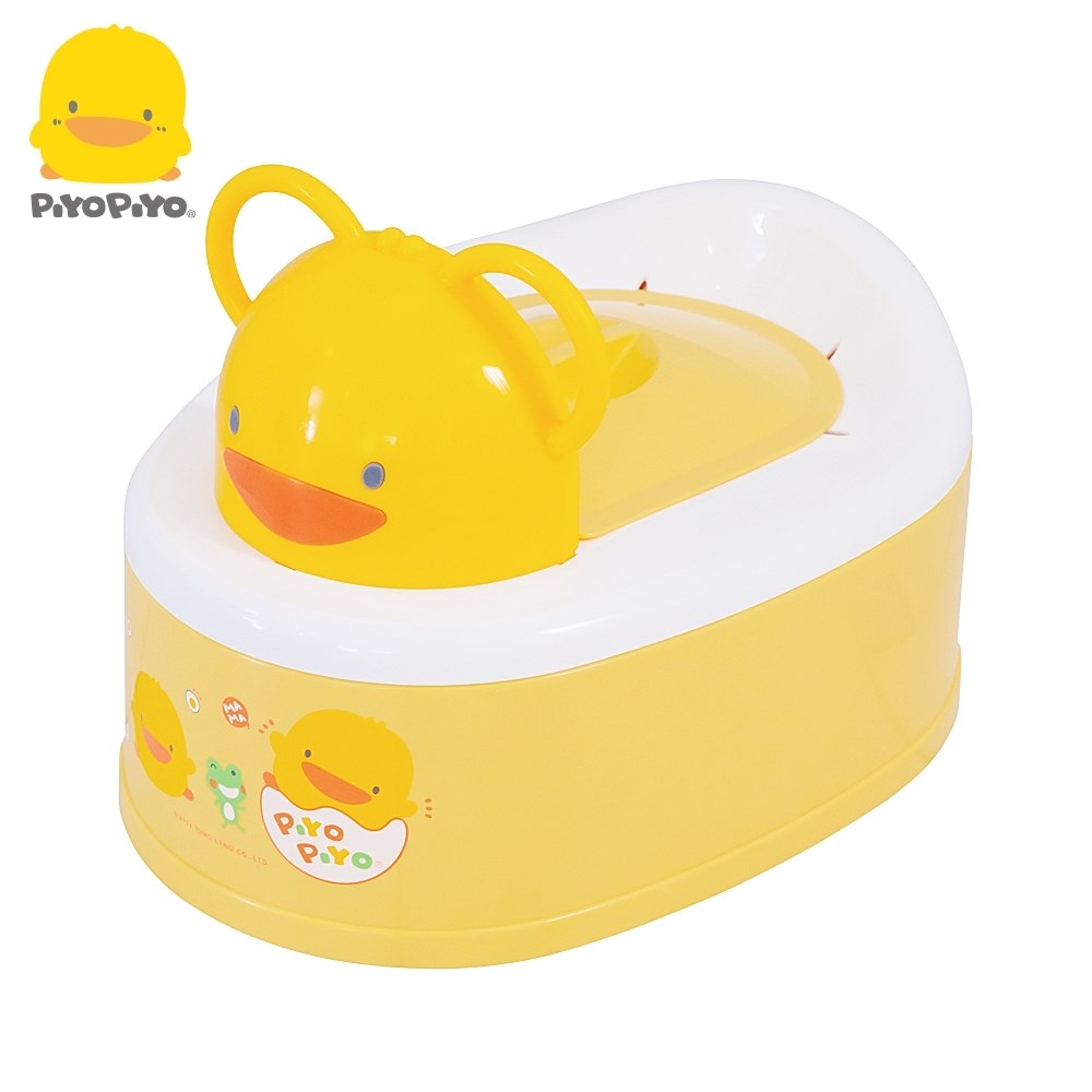 黃色小鴨《PiyoPiyo》兩段式功能造型幼兒便器