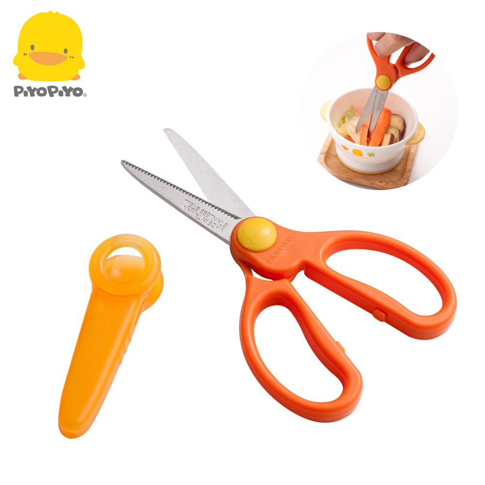 黃色小鴨《PiyoPiyo》多功能食物剪刀