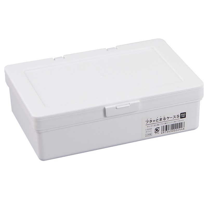  日本製   SANADA   L8451 掀蓋收納盒-S   4973430023924