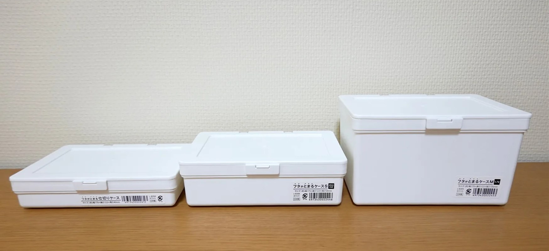  日本製   SANADA   L8097 掀蓋收納盒-寬    4973430022835