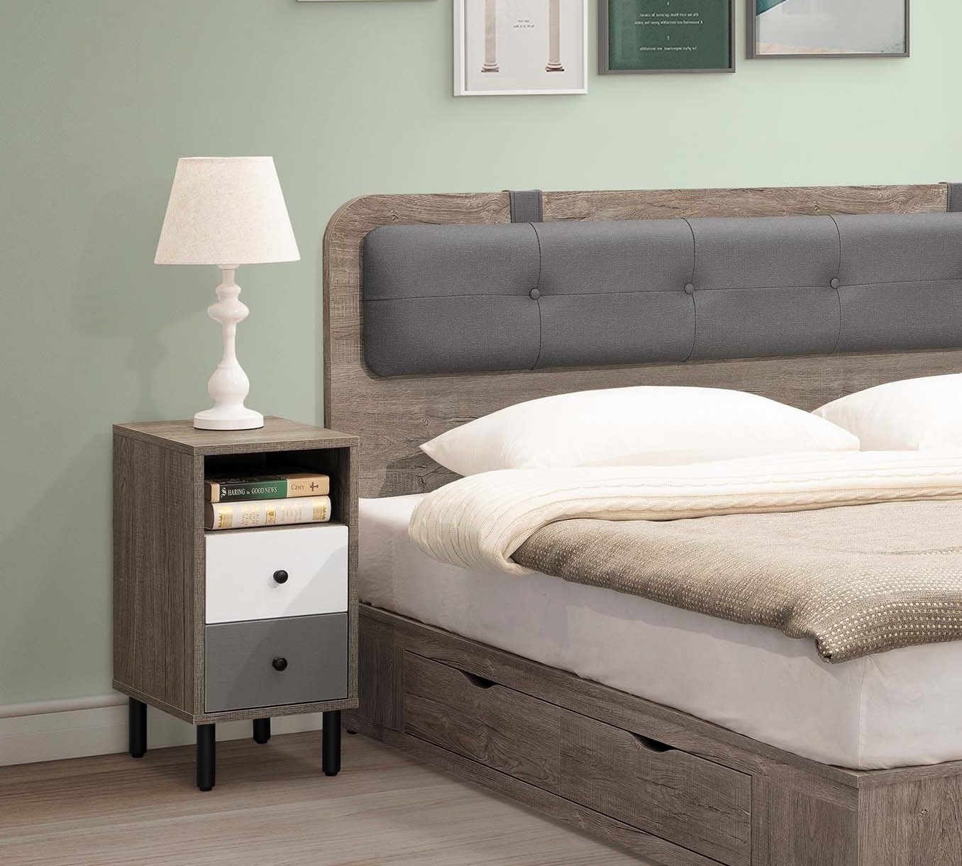 B138-01 床頭櫃 30cm