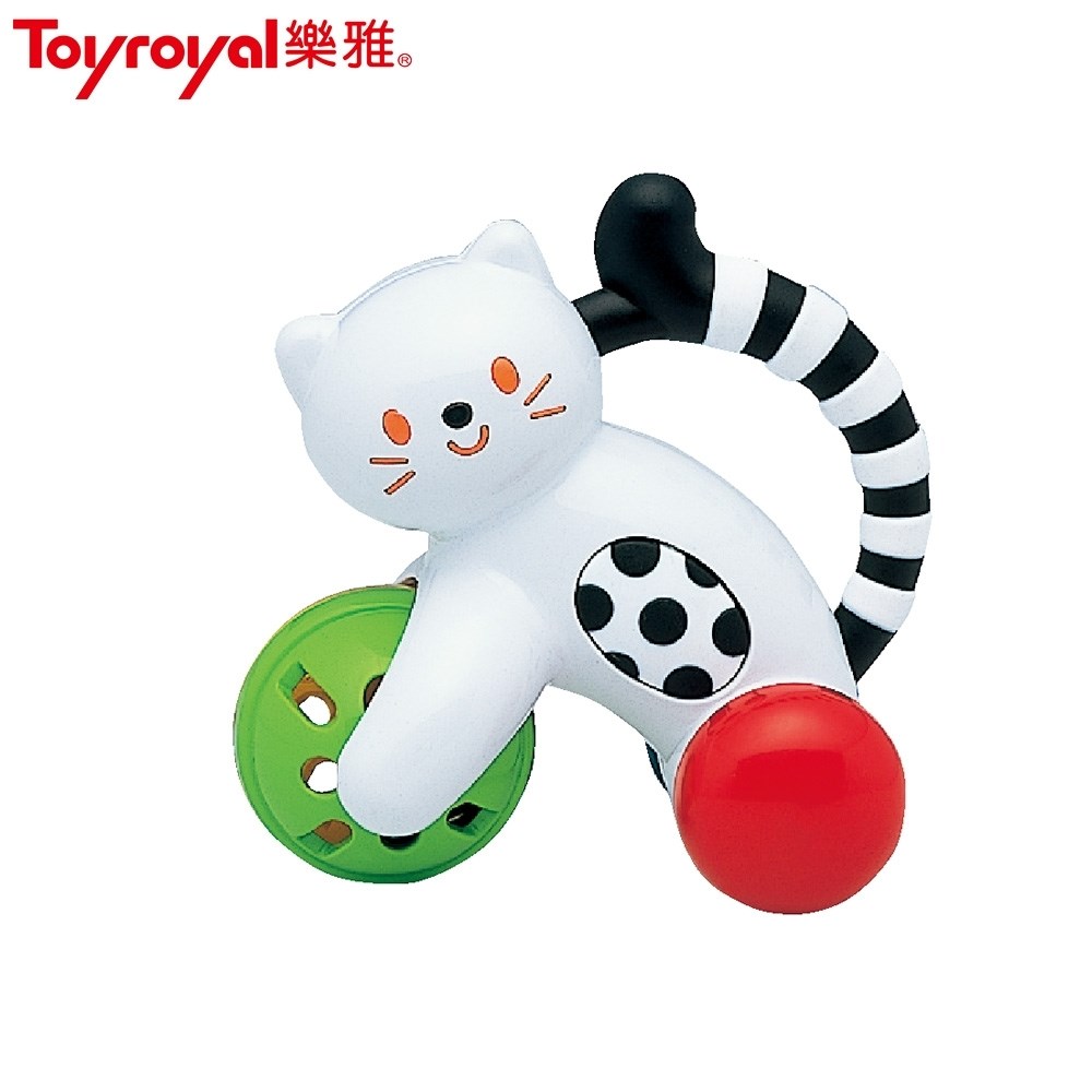 樂雅 Toyroyal 經典小貓搖鈴