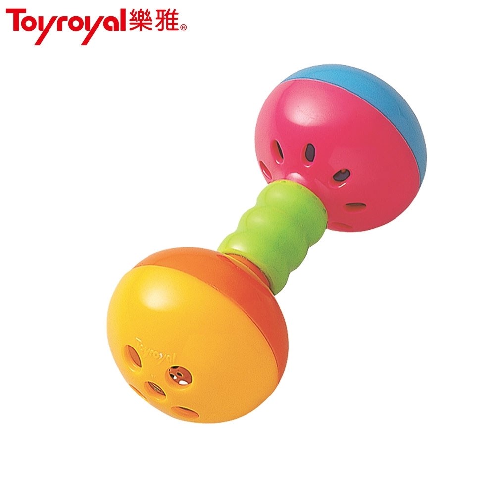 日本《樂雅 Toyroyal》經典啞鈴手搖鈴