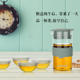 C773-35茗佳耐熱玻璃茶杯
