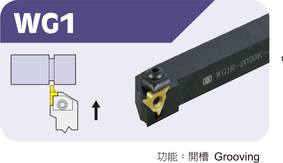 WG1立式外徑切槽刀