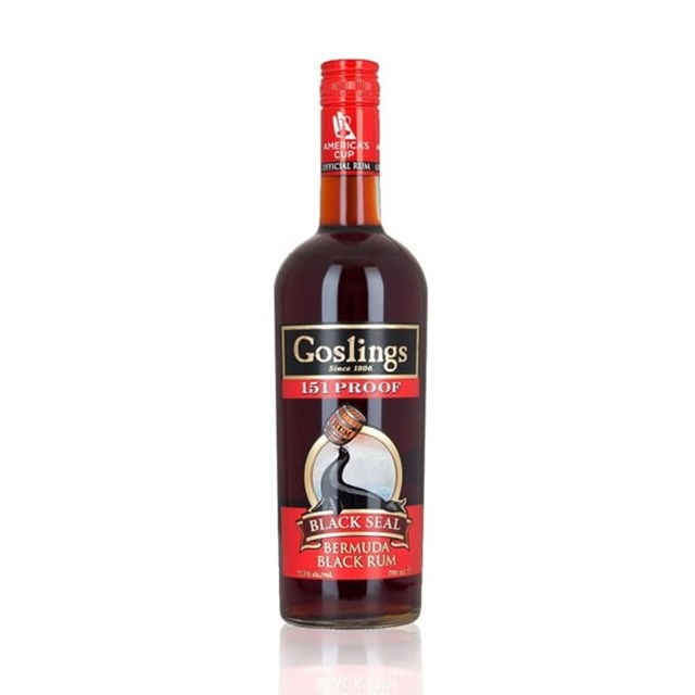 戈斯林黑海豹151蘭姆酒 Goslings Black Seal 151 Proof Rum
