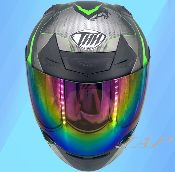 《遠古騎士》THH TS-43A+ TS43 原廠全罩安全帽專用鏡片 電鍍五彩色