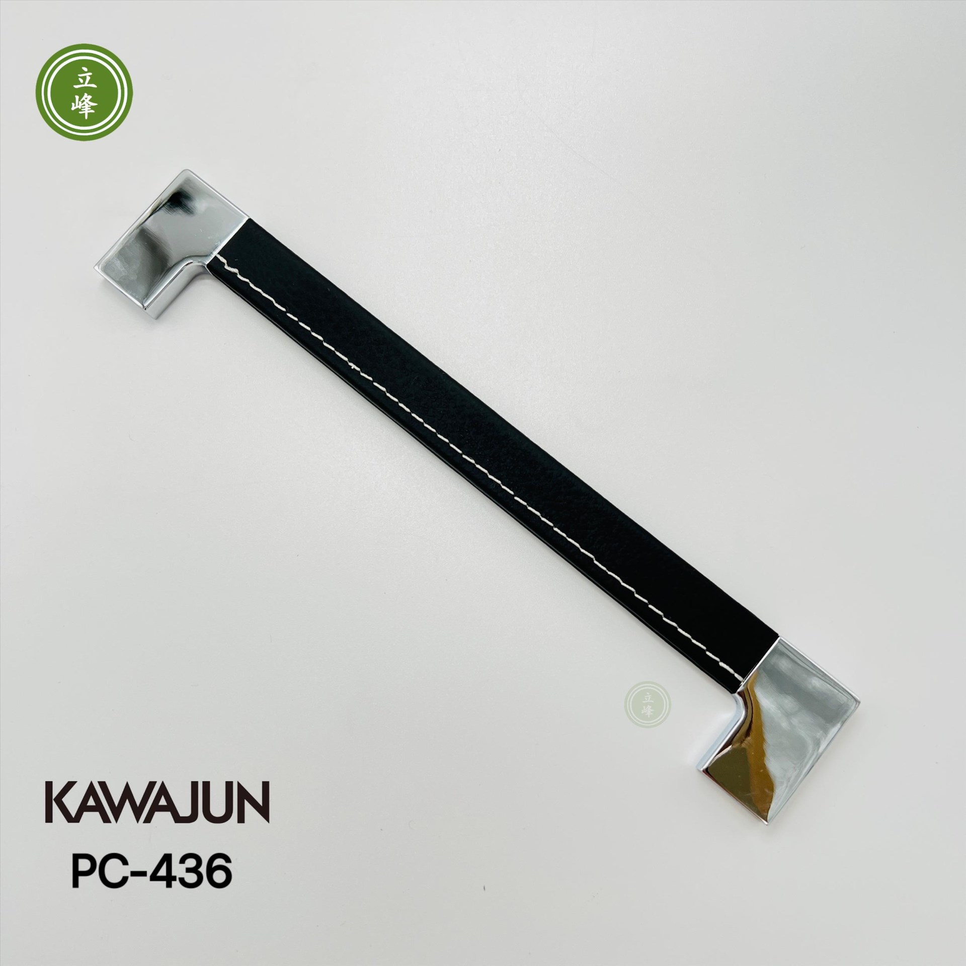 KAWAJUN PC-436【亮鉻+黑皮革】