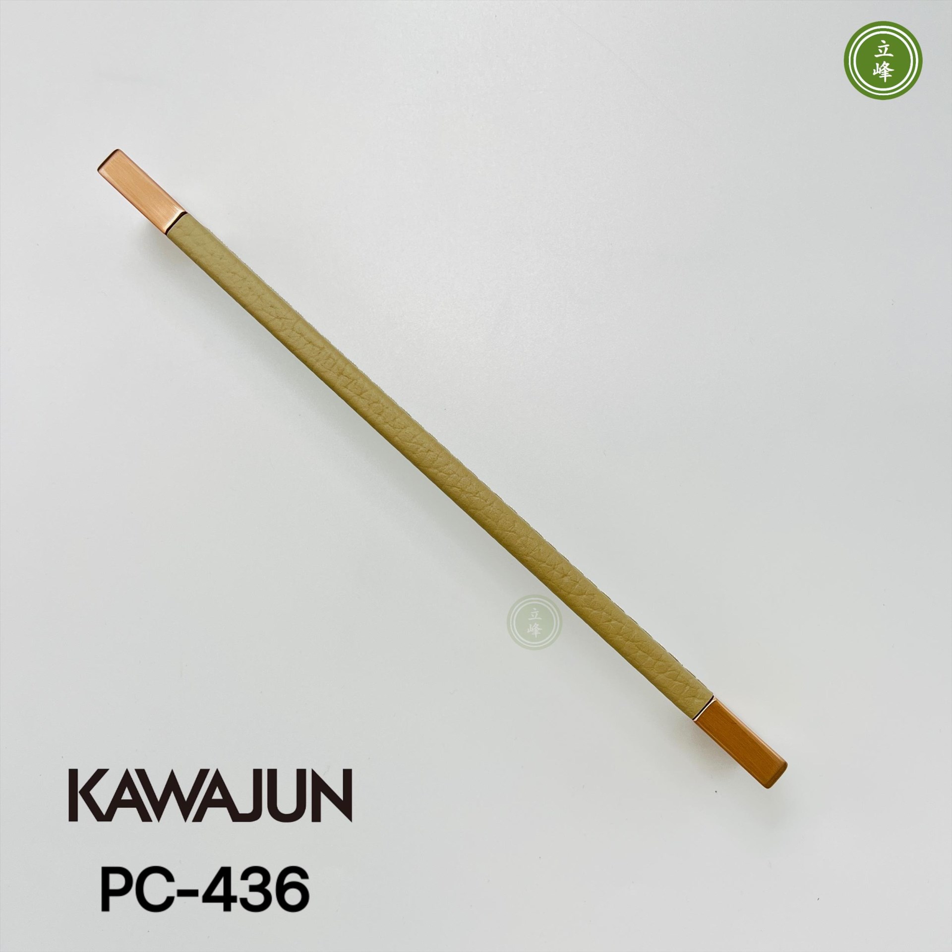 KAWAJUN PC-436【拉絲玫瑰金+灰皮革】 