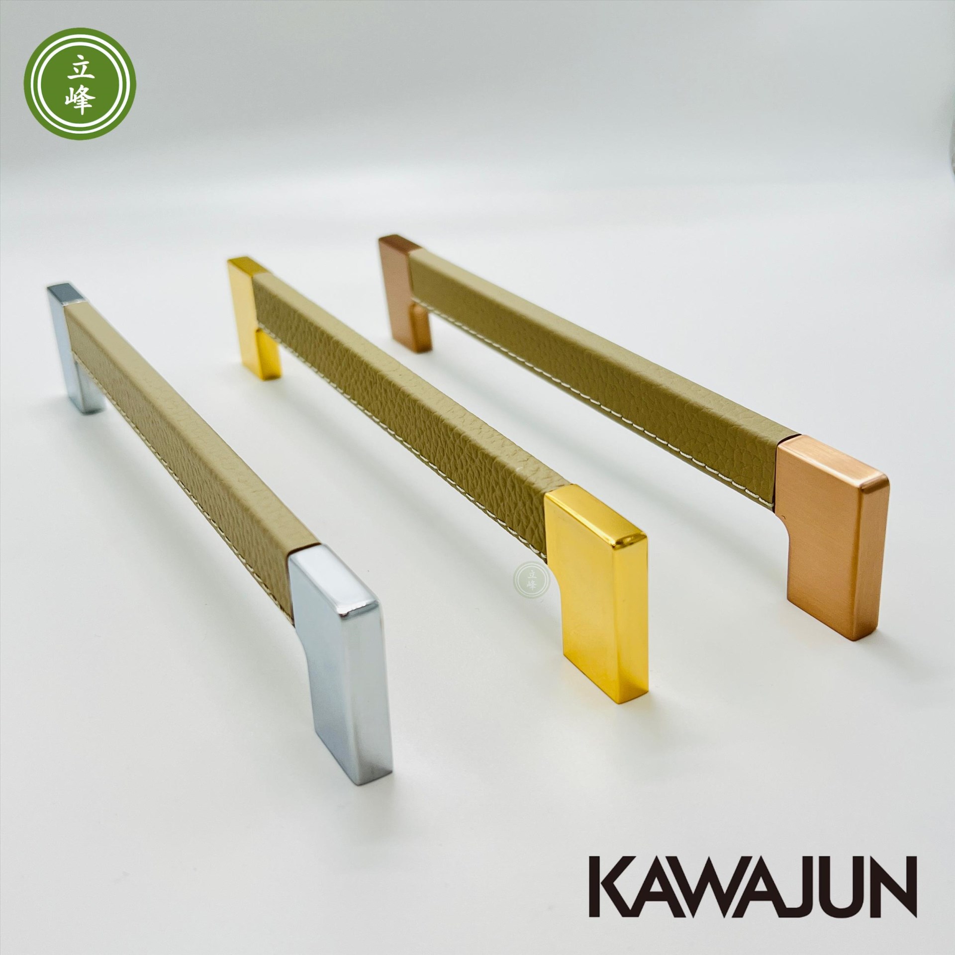 KAWAJUN PC-436【亮鉻+灰皮革】 