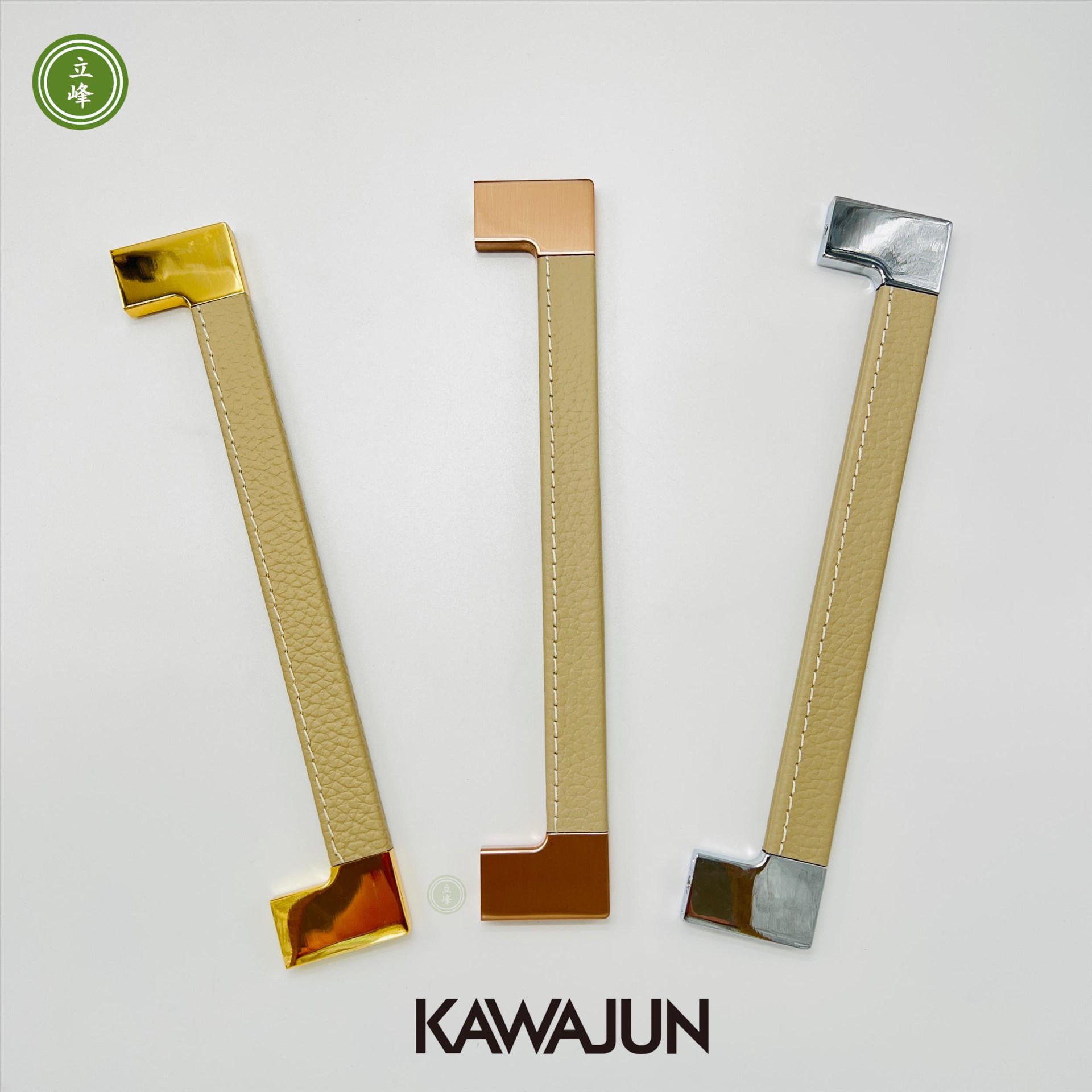 KAWAJUN PC-436【亮金+灰皮革】