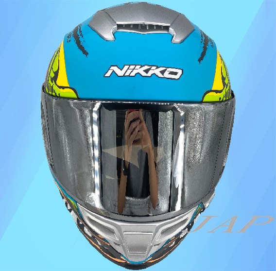《遠古騎士》NIKKO N-806 806 全罩帽專用 電鍍