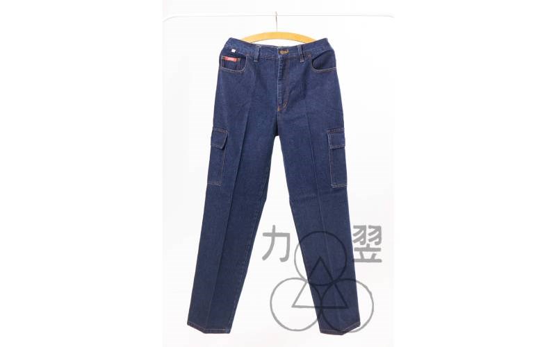 5290中直筒六袋牛仔褲