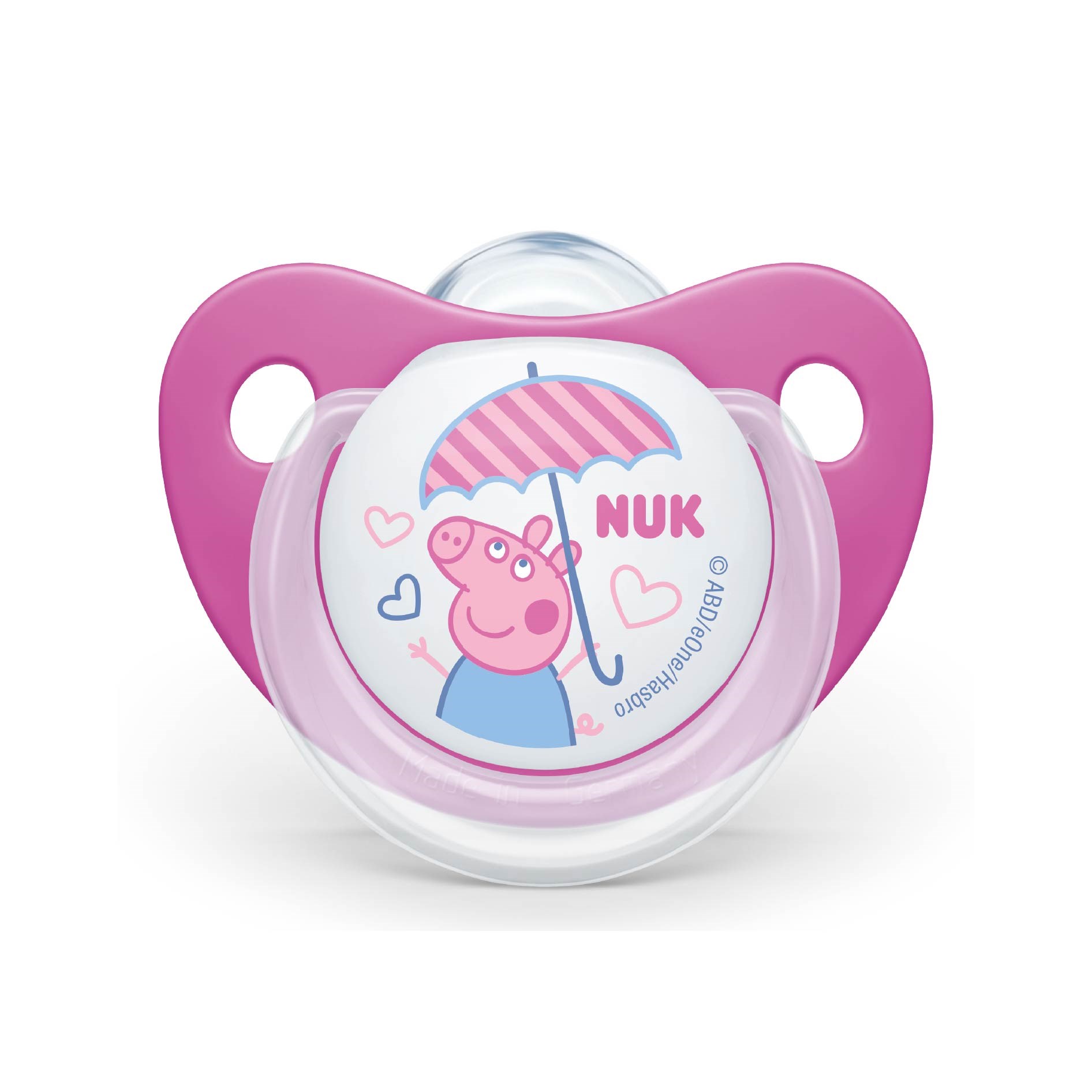 NUK 佩佩豬矽膠安撫奶嘴