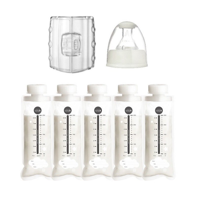 六甲村 標準拋棄式奶瓶組 