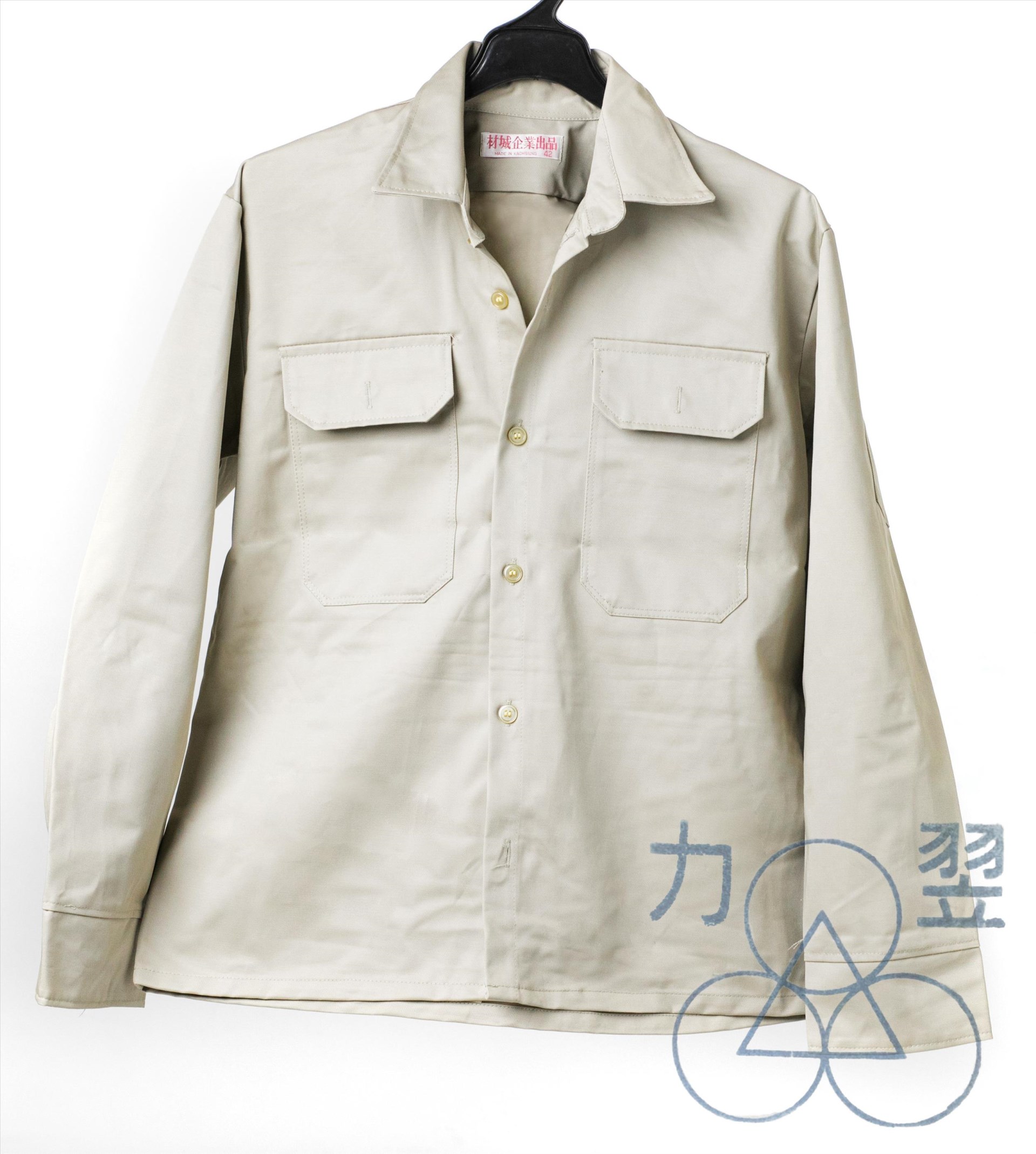 3012純棉厚卡其色工作服