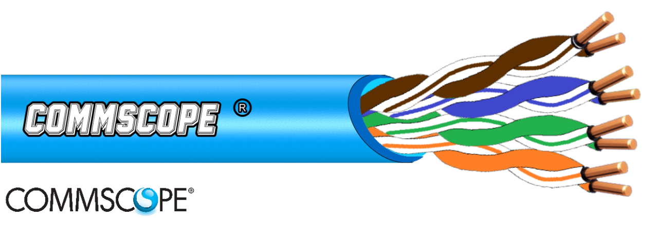 1.5 COMMSCOPE®(AMP) Cat5e. UTP 美國康普 超五類【單股】網路電纜