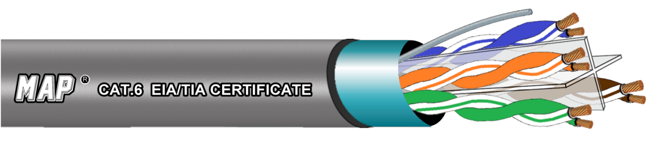2.4 MAP® CAT6. FTP Cable 第六類【多蕊】網路電纜-電梯用