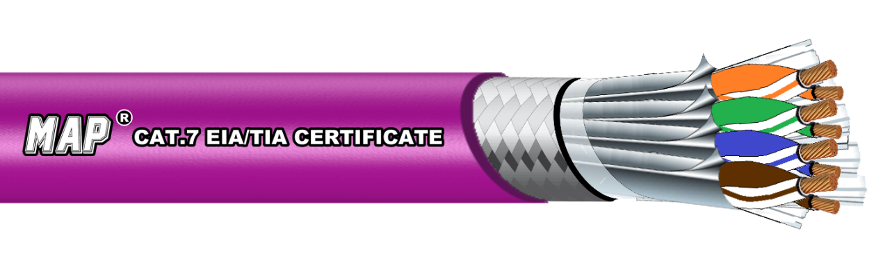 3.1. MAP® Ultra Soft Cat7 S/FTP Cable 第七類【多蕊】高柔性網路電纜