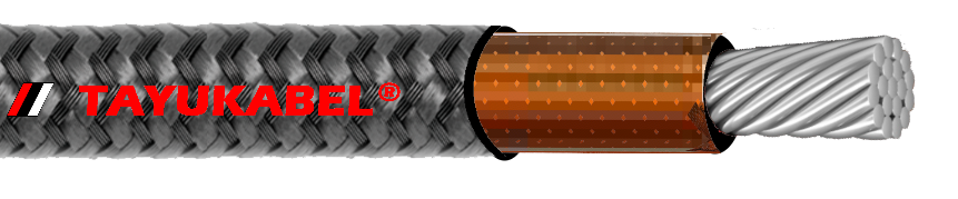 10.3 MAP® 耐溫 750°C 陶瓷纖維+二氧化矽纖維編織高溫線,耐壓600V