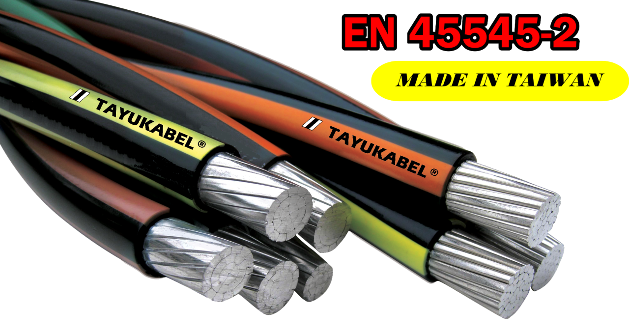 12.0 EN 45545-2軌道電纜 TAYUKABEL® RAILWAY CABLE 【498K-1320 SERIES 】